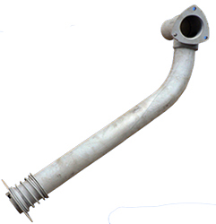 фото труба выпускная 5511 в сборе (на обогрев кузова) / пао камаз 5511-1203048 