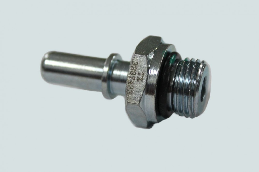 фото муфта соединит. (фитинг быстроразъемный системы охлаждения) isf3.8, isbe 3287426 dcec 3287433 